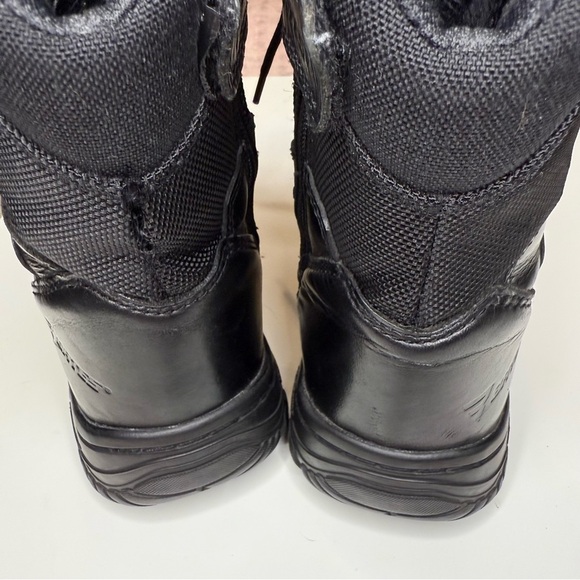 Bates Men's Black Combat Boots side zipper, guessing size 7 - see measurements - Picture 6 of 11
